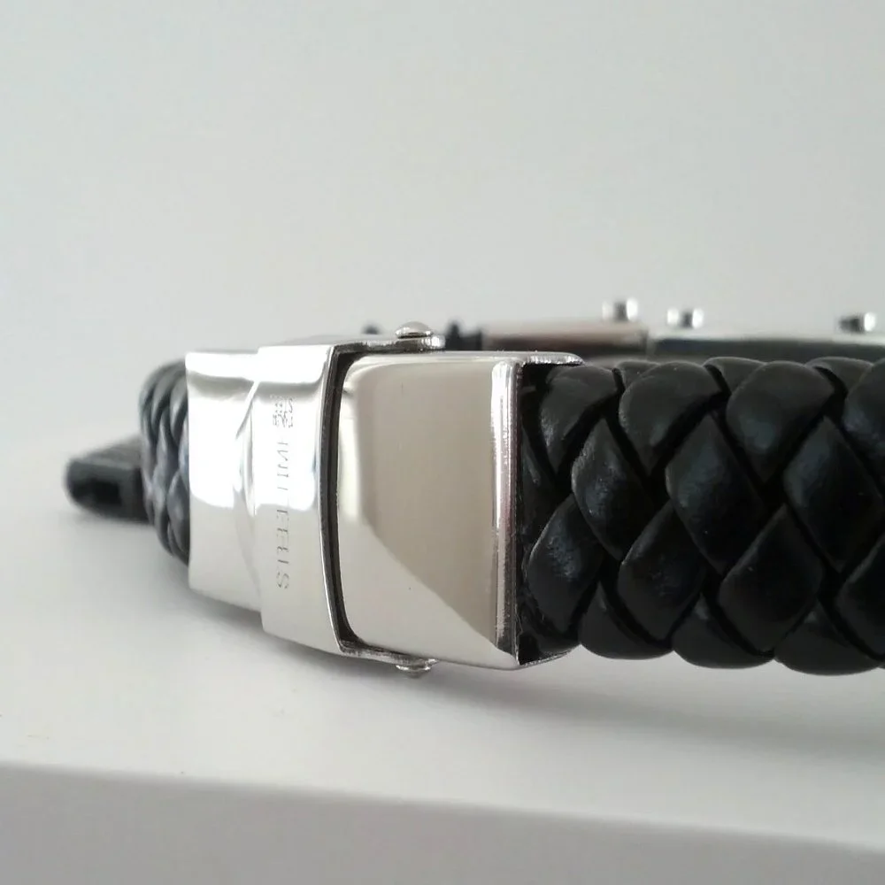 STEELTIME  Bicycle Chain Accent Bracelet
